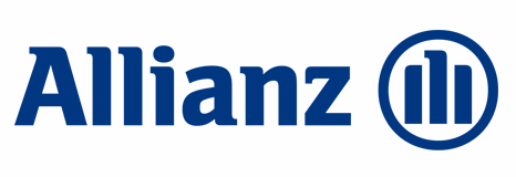 Allianz logo: blue wordmark beside a circular emblem